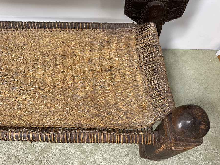 Vintage Afghani Bench 82W X 31D X 48H [Photo 12]
