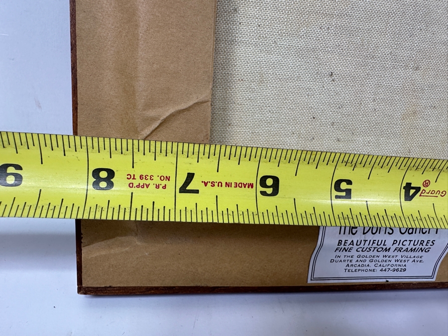 Just Added - Original Portrait Oil Painting On Canvas 7 X 9 Framed 9 X 11 [Photo 6]