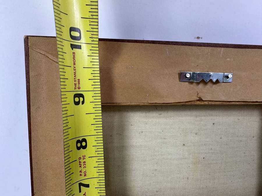 Just Added - Original Portrait Oil Painting On Canvas 7 X 9 Framed 9 X 11 [Photo 7]