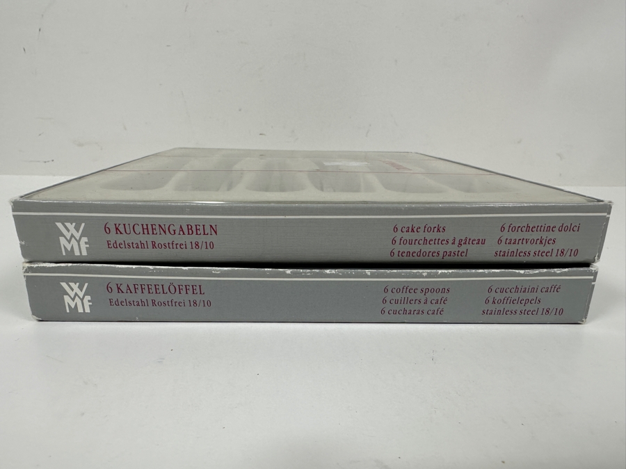 Just Added - New Sets Of WMF Cromargan Stainless Steel: 6 Cake Forks & 6 Coffee Spoons [Photo 4]