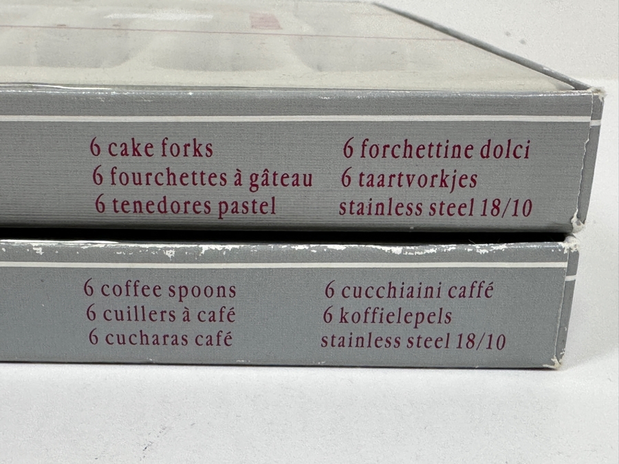 Just Added - New Sets Of WMF Cromargan Stainless Steel: 6 Cake Forks & 6 Coffee Spoons [Photo 6]