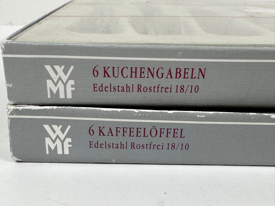 Just Added - New Sets Of WMF Cromargan Stainless Steel: 6 Cake Forks & 6 Coffee Spoons [Photo 5]