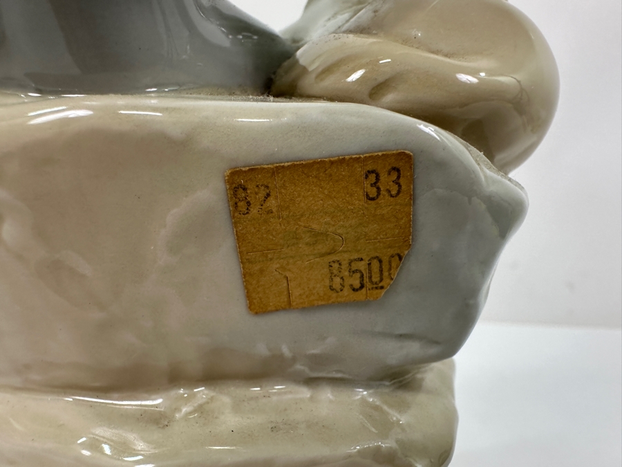 Just Added - Vintage Nao Porcelain Figurine Shepherd Boy With Dog 9.75'H [Photo 5]