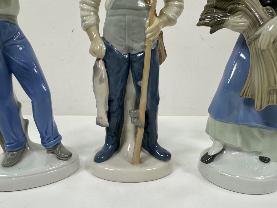 Just Added - (3) Vintage German Democratic Republic (GDR) East Germany Porcelain Figurines 10'H [Photo 4]
