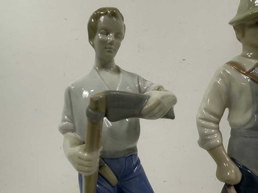 Just Added - (3) Vintage German Democratic Republic (GDR) East Germany Porcelain Figurines 10'H [Photo 2]