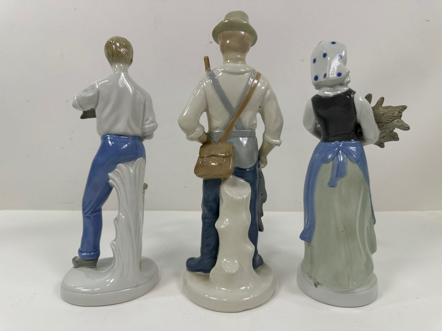 Just Added - (3) Vintage German Democratic Republic (GDR) East Germany Porcelain Figurines 10'H [Photo 7]
