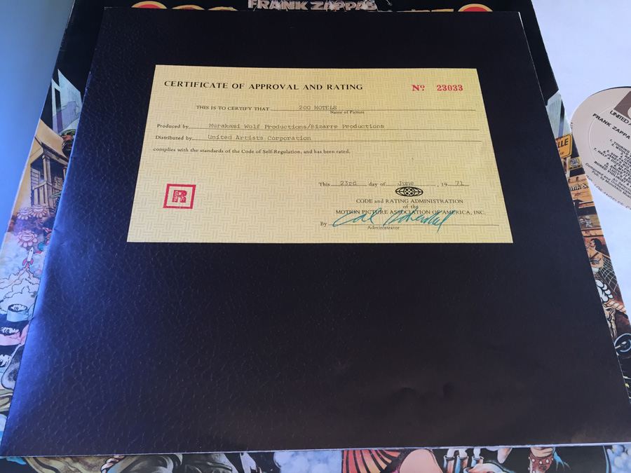 Frank Zappa ‎- 200 Motels - United Artists Records ‎- UAS 9956 [Photo 7]