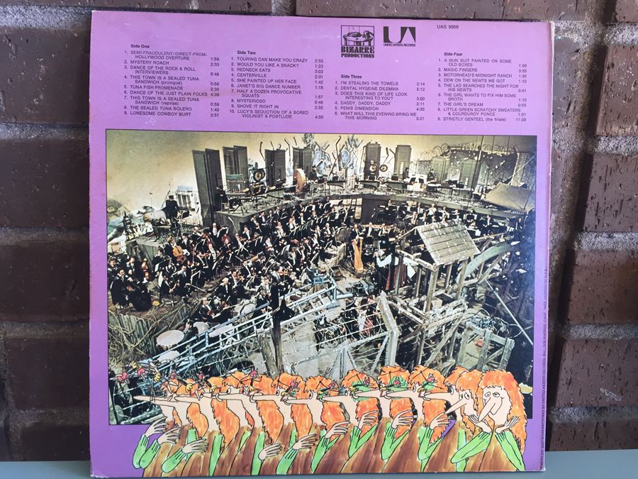 Frank Zappa ‎- 200 Motels - United Artists Records ‎- UAS 9956 [Photo 3]