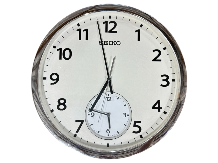 Just Added - Vintage Seiko Wall Clock 16'W