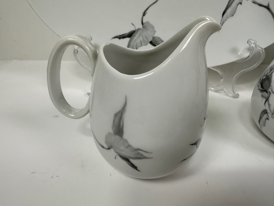 Just Added - Vintage Raymond Loewry For Continental China 'Jet Rose' China Service [Photo 10]