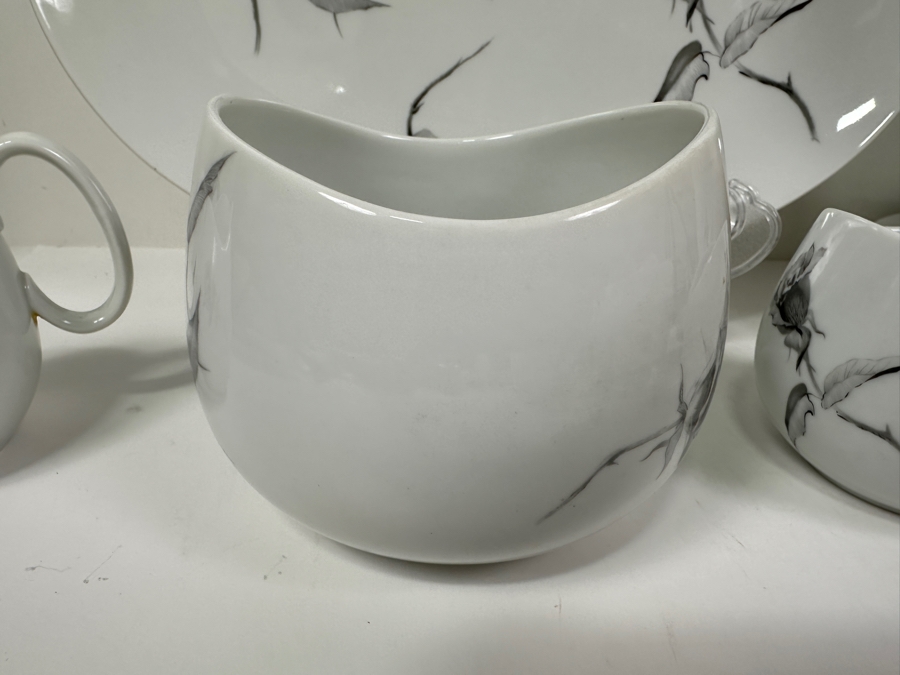 Just Added - Vintage Raymond Loewry For Continental China 'Jet Rose' China Service [Photo 6]