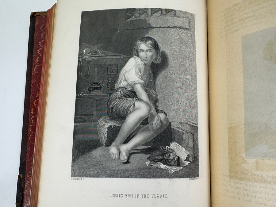 Just Added - Antique 1882 Hardcover Book A Pictorial History Of The World's Great Nations From The Earliest Dates To The Present Time By Charlotte M. Yonge Volume II Selmar Hess Publisher New York (Book Spine Is Damaged) [Photo 5]