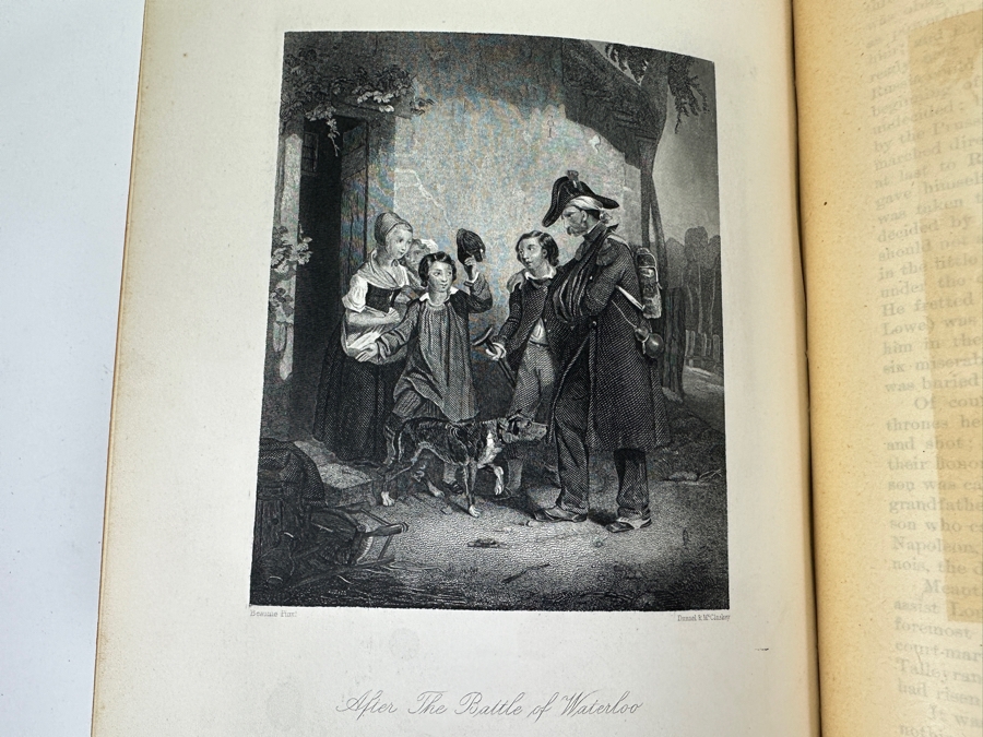 Just Added - Antique 1882 Hardcover Book A Pictorial History Of The World's Great Nations From The Earliest Dates To The Present Time By Charlotte M. Yonge Volume II Selmar Hess Publisher New York (Book Spine Is Damaged) [Photo 4]