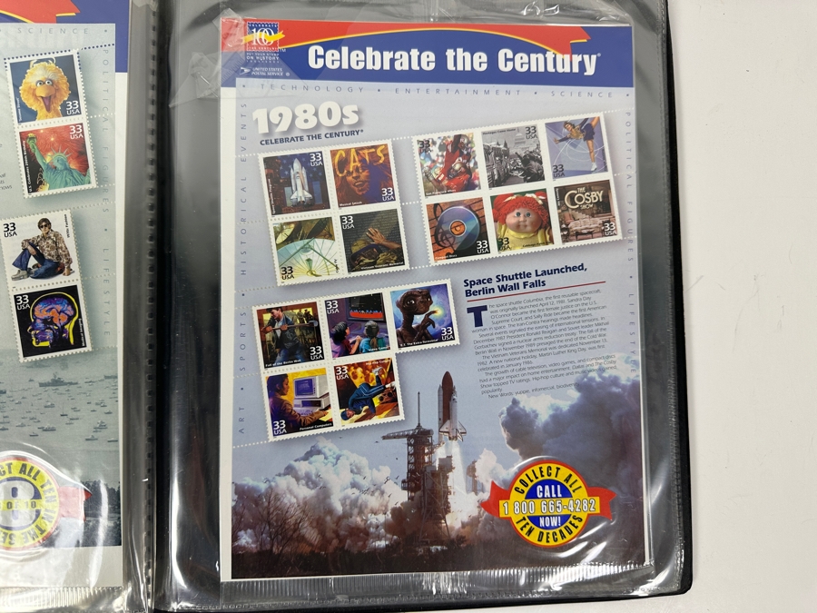 Just Added - United States Postal Service Celebrate The Century Commemorative Mint Stamp Collection From 1900-1999 [Photo 11]