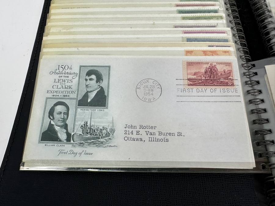 Just Added - Collection Of Mid-Century United States Postal Service First Day Covers First Day Of Issue Stamps Including Space Stamps - See Photos For Sampling [Photo 10]
