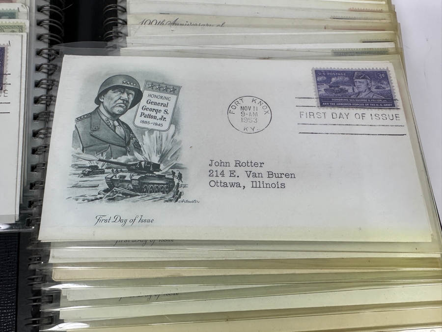 Just Added - Collection Of Mid-Century United States Postal Service First Day Covers First Day Of Issue Stamps Including Space Stamps - See Photos For Sampling [Photo 11]