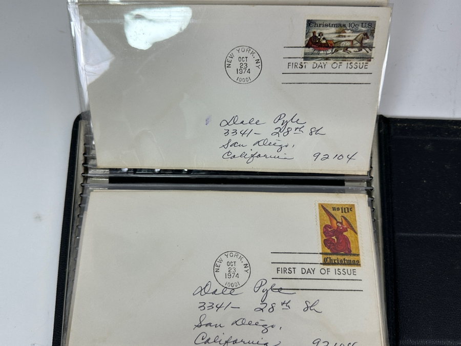 Just Added - Collection Of Mid-Century United States Postal Service First Day Covers First Day Of Issue Stamps Including Space Stamps - See Photos For Sampling [Photo 8]