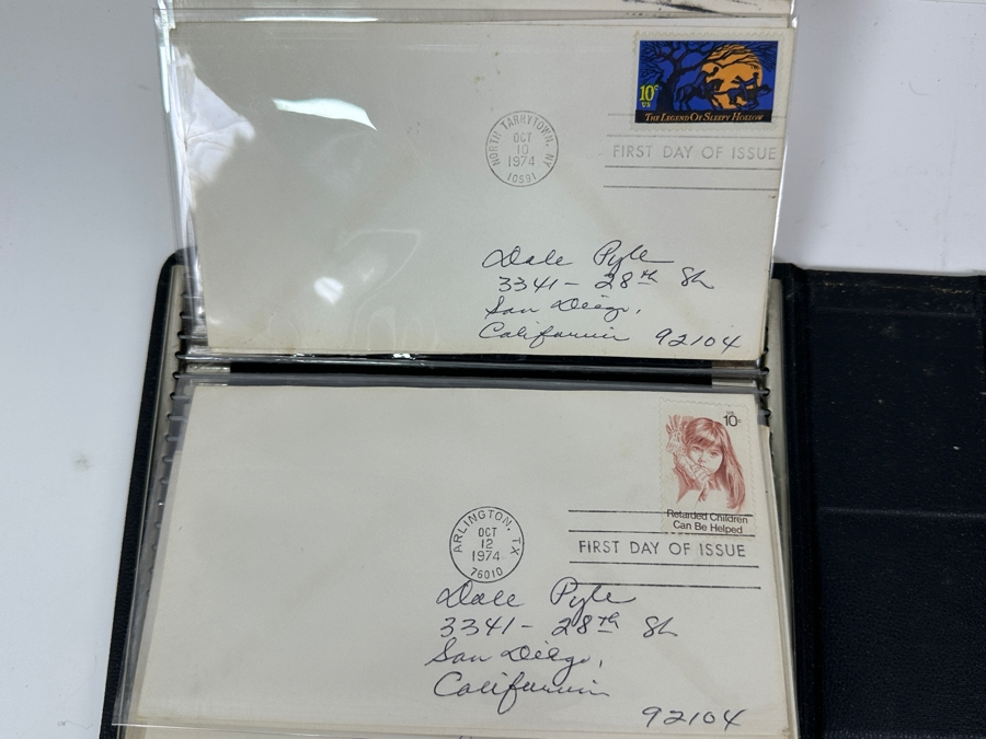 Just Added - Collection Of Mid-Century United States Postal Service First Day Covers First Day Of Issue Stamps Including Space Stamps - See Photos For Sampling [Photo 7]