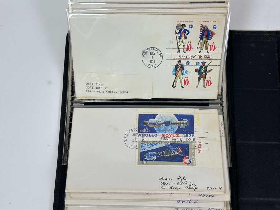 Just Added - Collection Of Mid-Century United States Postal Service First Day Covers First Day Of Issue Stamps Including Space Stamps - See Photos For Sampling [Photo 10]