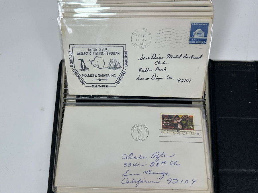 Just Added - Collection Of Mid-Century United States Postal Service First Day Covers First Day Of Issue Stamps Including Space Stamps - See Photos For Sampling [Photo 9]