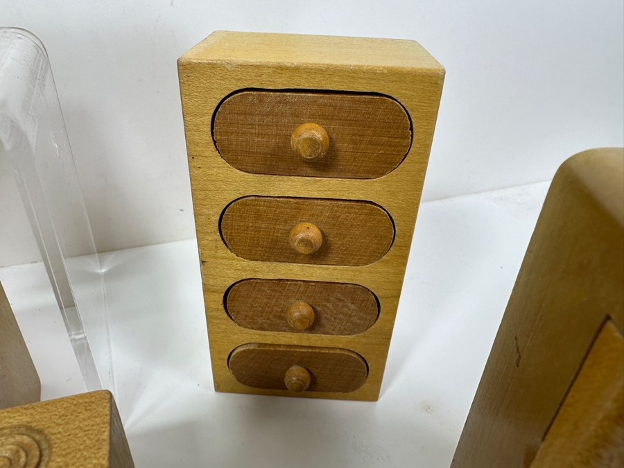 Just Added - Antonio Vitali And Kurt Naef Vintage Mid-Century Modern 'Playforms' Wooden Dollhouse Furniture By Creative Playthings [Photo 6]