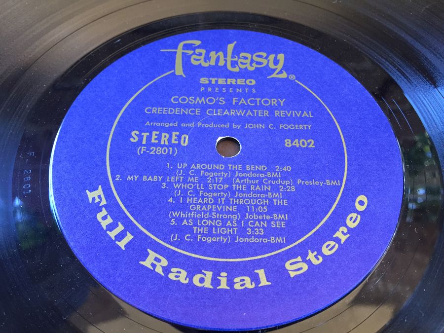 Creedence Clearwater Revival ‎- Cosmo's Factory - Fantasy ‎- 8402 [Photo 4]
