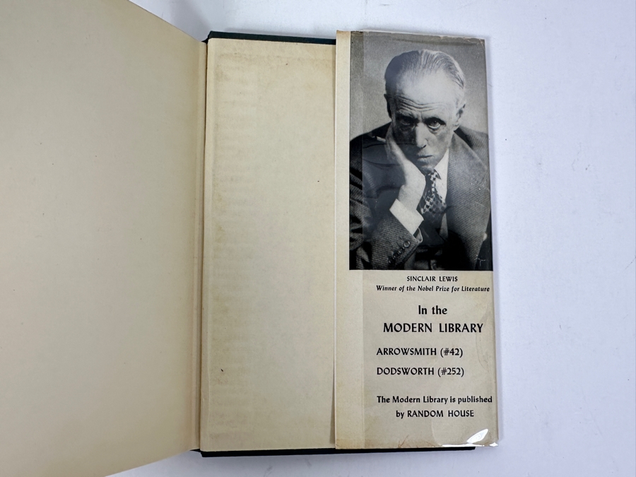 Just Added - First Printing 1949 Hardcover Book With The Original Dust Jacket Of The God-Seeker By Sinclair Lewis Book Published By Random House New York Estimate $25-$90 [Photo 7]