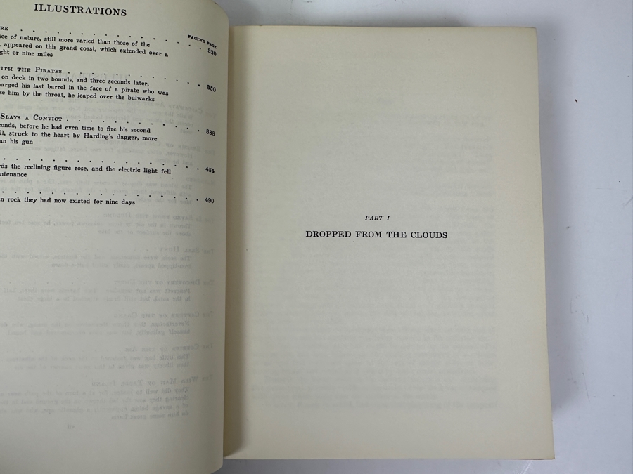 Just Added - First Illustrated Edition 1920 Hardcover Book Of The Mysterious Island By Jules Verne Pictures By N. C. Wyeth Published By Scribner's Sons New York Estimate $30-$100 [Photo 7]