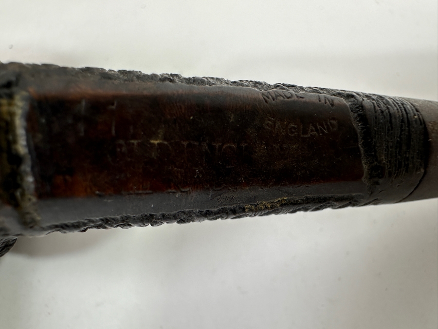 Just Added - Wooden Pipe Stand 10.5W X 5H With (4) Smoking Pipes [Photo 7]