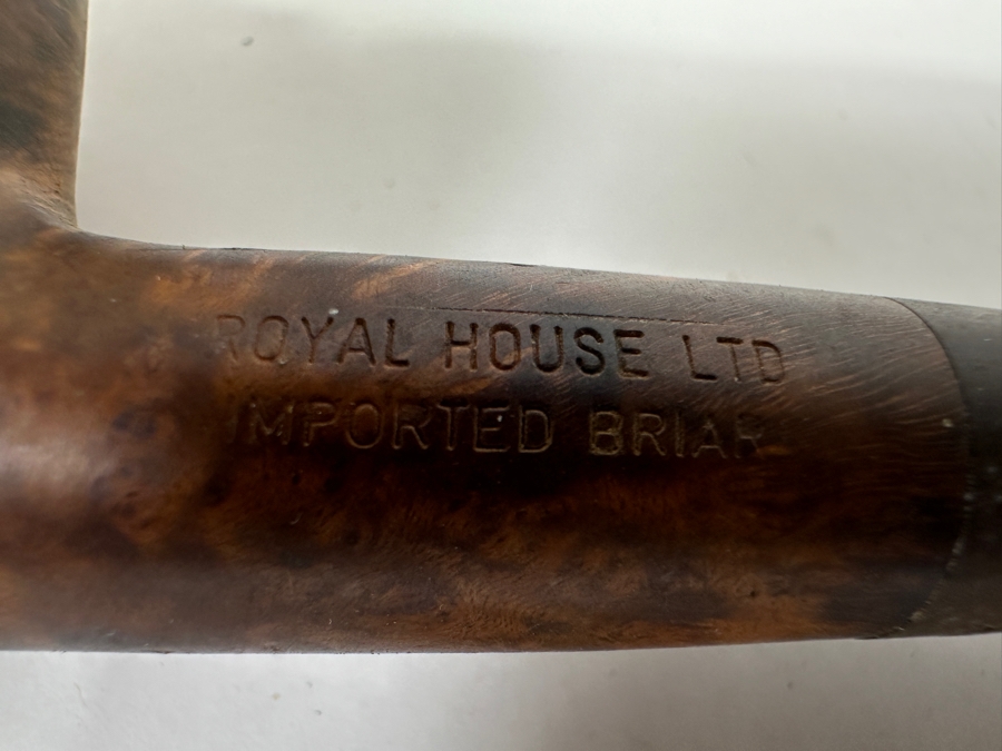 Just Added - Wooden Pipe Stand 10.5W X 5H With (4) Smoking Pipes [Photo 5]