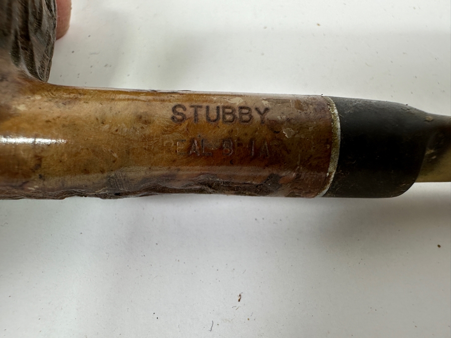 Just Added - Wooden Pipe Stand 10.5W X 5H With (4) Smoking Pipes [Photo 9]