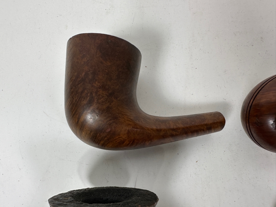 Just Added - (12) Vintage Tobacco Smoking Pipes Without Stems [Photo 9]
