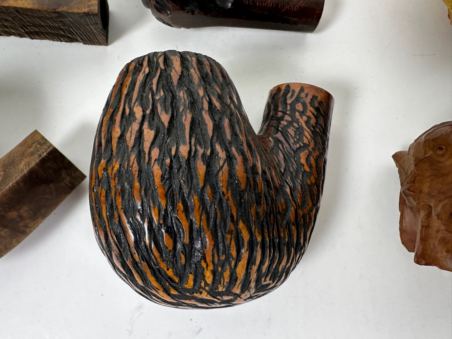 Just Added - (12) Vintage Tobacco Smoking Pipes Without Stems [Photo 5]