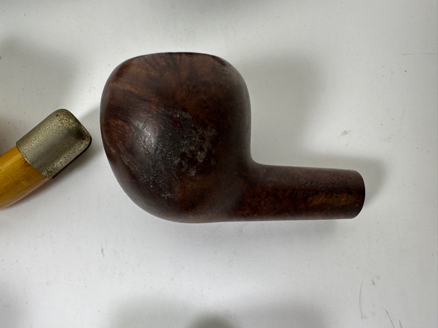 Just Added - (12) Vintage Tobacco Smoking Pipes Without Stems [Photo 14]