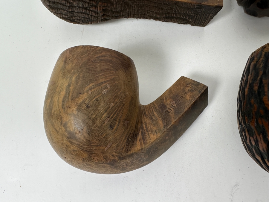 Just Added - (12) Vintage Tobacco Smoking Pipes Without Stems [Photo 6]