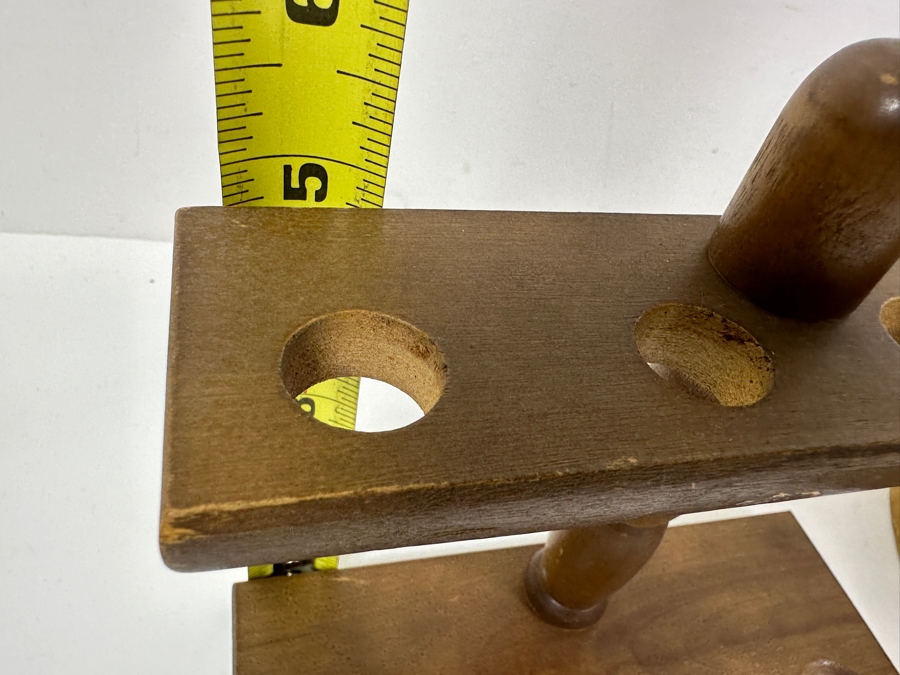 Just Added - Pair Of Wooden Pipe Stands [Photo 12]