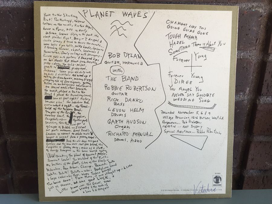 Bob Dylan ‎- Planet Waves - Asylum Records ‎- 7E-1003 [Photo 2]