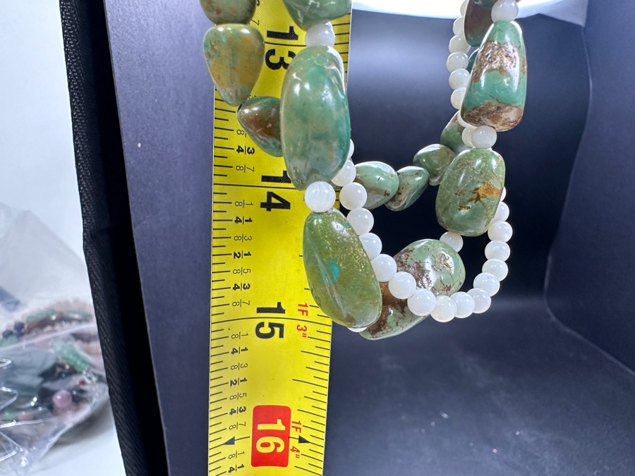 Just Added - Multi-Stone Turquoise Beaded 30' Necklace [Photo 8]