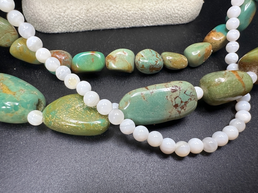 Just Added - Multi-Stone Turquoise Beaded 30' Necklace [Photo 2]