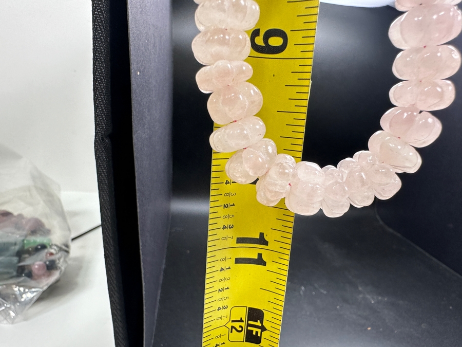 Just Added - Rose Quartz Beaded 22' Necklace [Photo 3]
