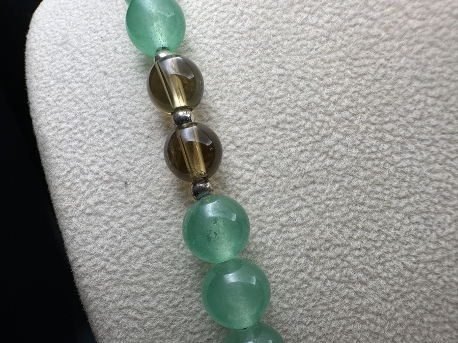 Just Added - Multi-Stone 26' Necklace With Sterling Silver Clasp [Photo 6]