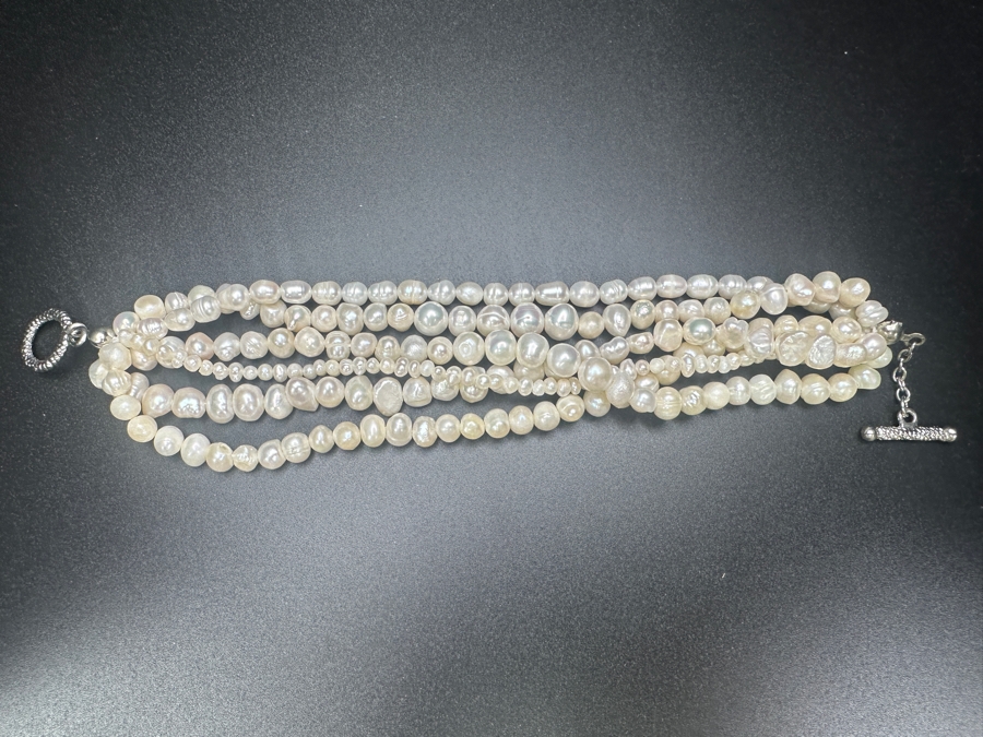 Just Added - 7' Pearl Bracelet [Photo 2]