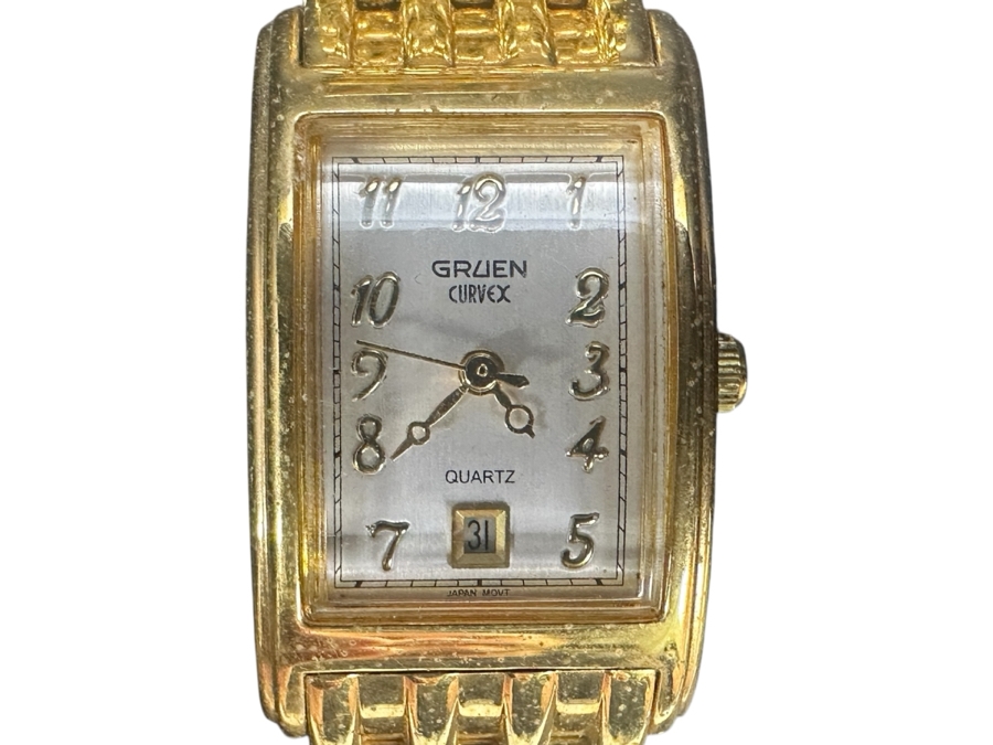Just Added - GRUEN Curvex Women's Quartz Wrist Watch
