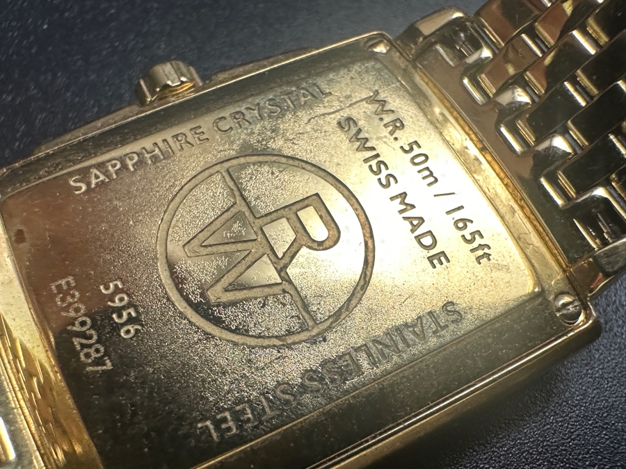 Just Added - Raymond Weil Geneve Toccata Women's Wrist Watch Water Resistant 50m Model 5956 With Mother Of Pearl Dial And Diamond Accents Retails $1,525 [Photo 9]