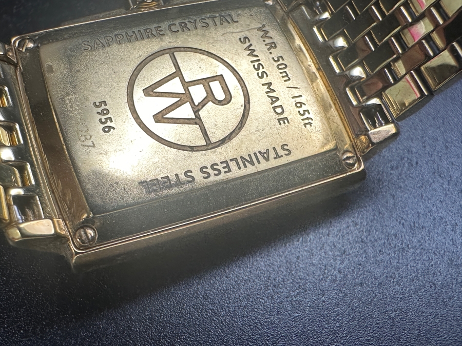 Just Added - Raymond Weil Geneve Toccata Women's Wrist Watch Water Resistant 50m Model 5956 With Mother Of Pearl Dial And Diamond Accents Retails $1,525 [Photo 8]