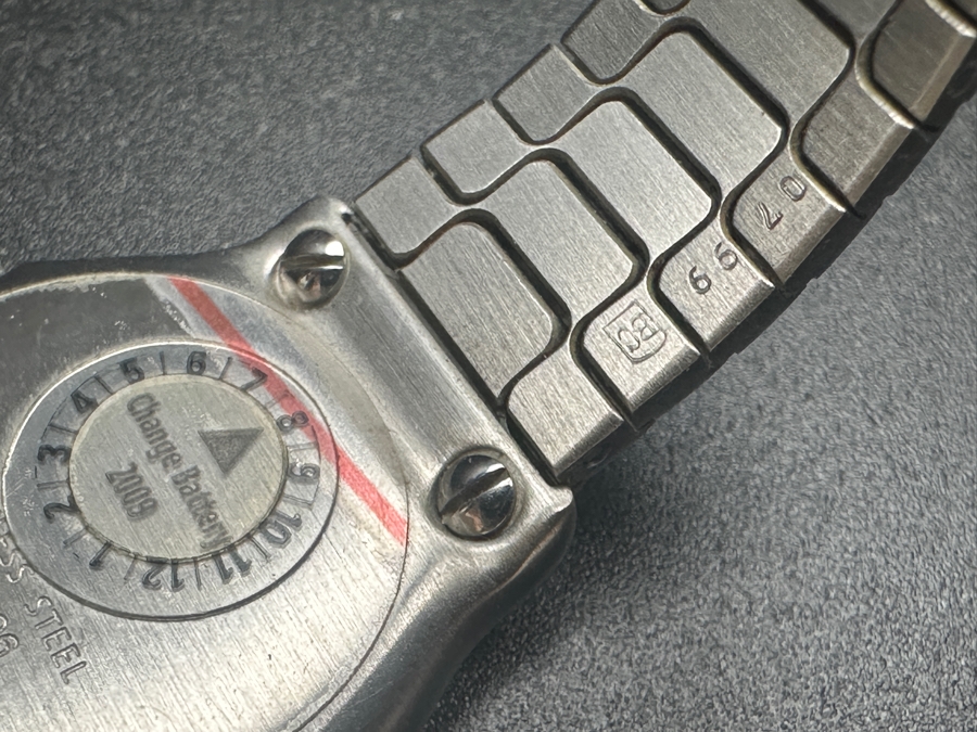 Just Added - Ebel Sport Classic Women's Wrist Watch With Blue Mother Of Pearl Dial Retails $2,100 [Photo 7]