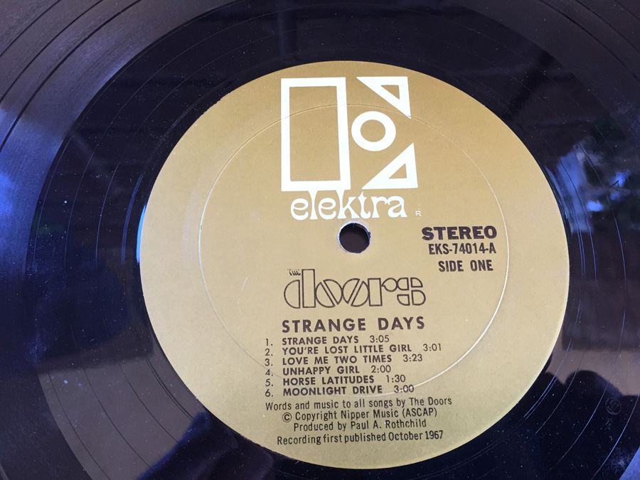 Doors, The ‎- Strange Days - Elektra ‎- EKS-74014 [Photo 7]