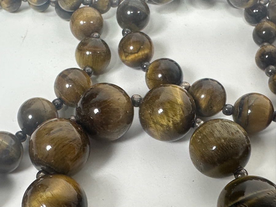 Just Added - Tiger's Eye Graduated Beaded 36' Necklace [Photo 2]
