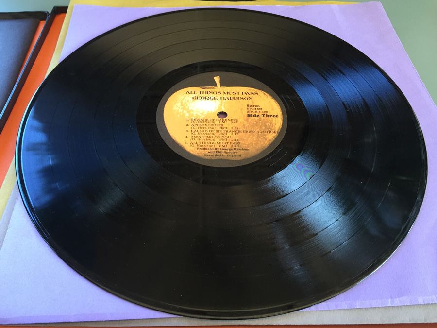 George Harrison ‎- All Things Must Pass - Apple Records ‎- STCH 639 [Photo 5]