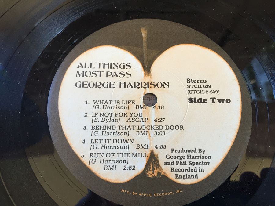 George Harrison ‎- All Things Must Pass - Apple Records ‎- STCH 639 [Photo 10]